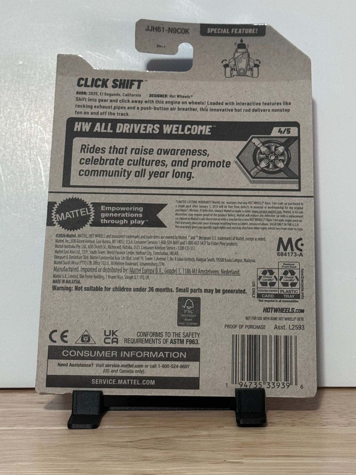 Hot Wheels Click Shift | HW All Drivers Welcome 4/5 | 178/250
