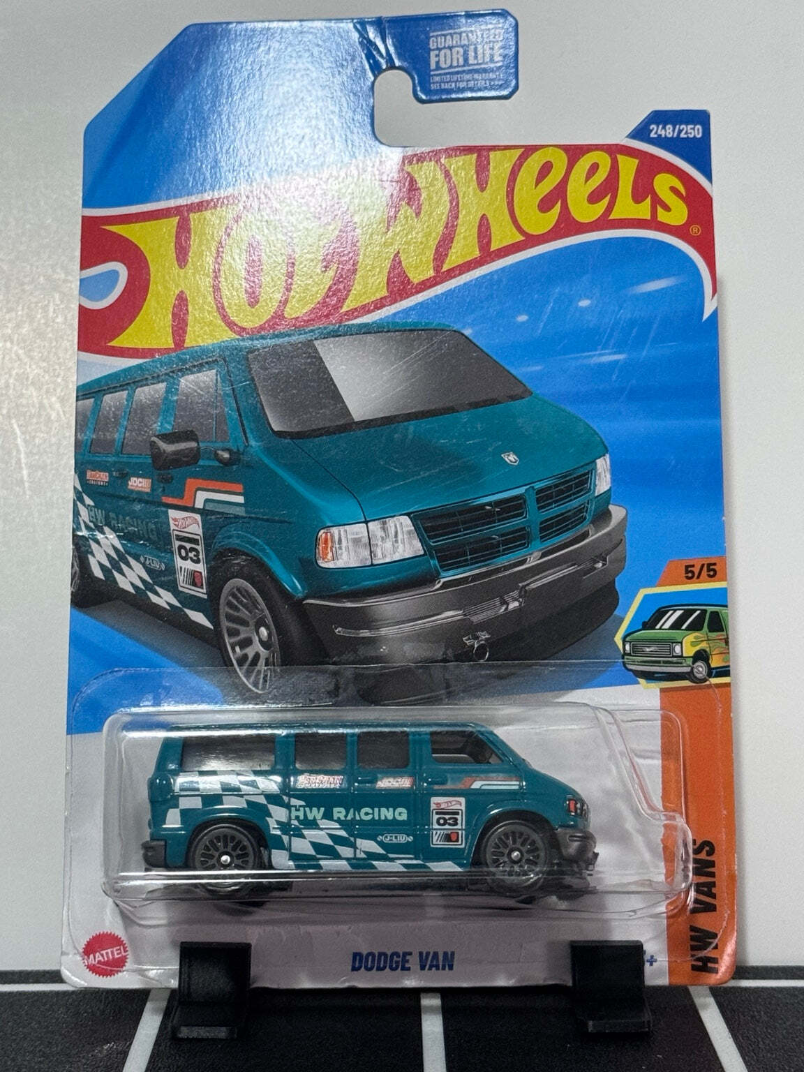 Hot Wheels Dodge Van | HW Vans 5/5 | 248/250