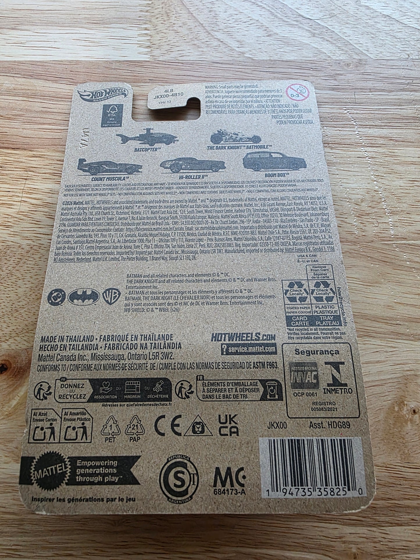 DC-0093 Hot Wheels Hi-Roller II back