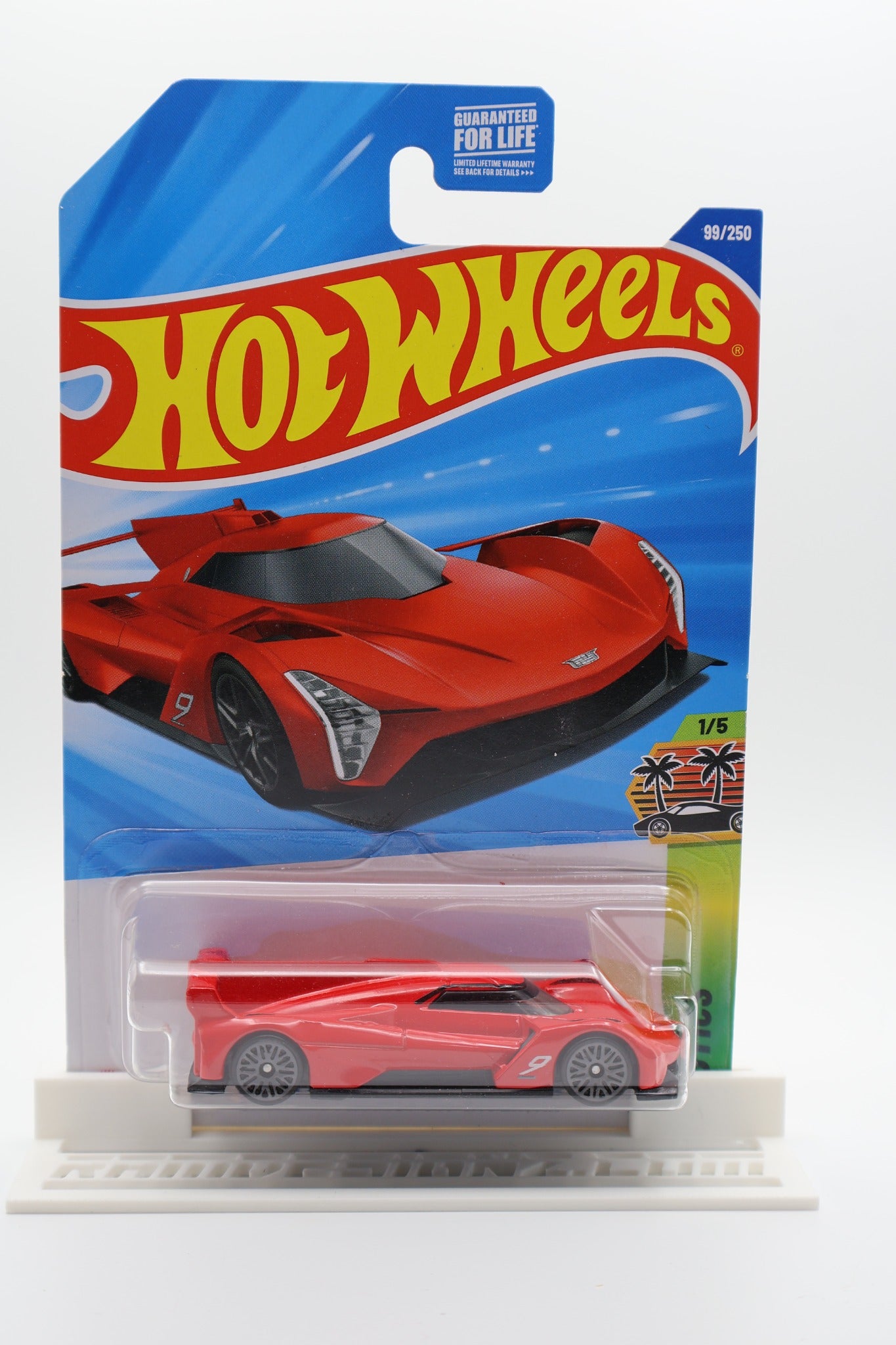 Hot Wheels Cadillac Project GTP Hypercar red HW Exotics 1/5 99/250