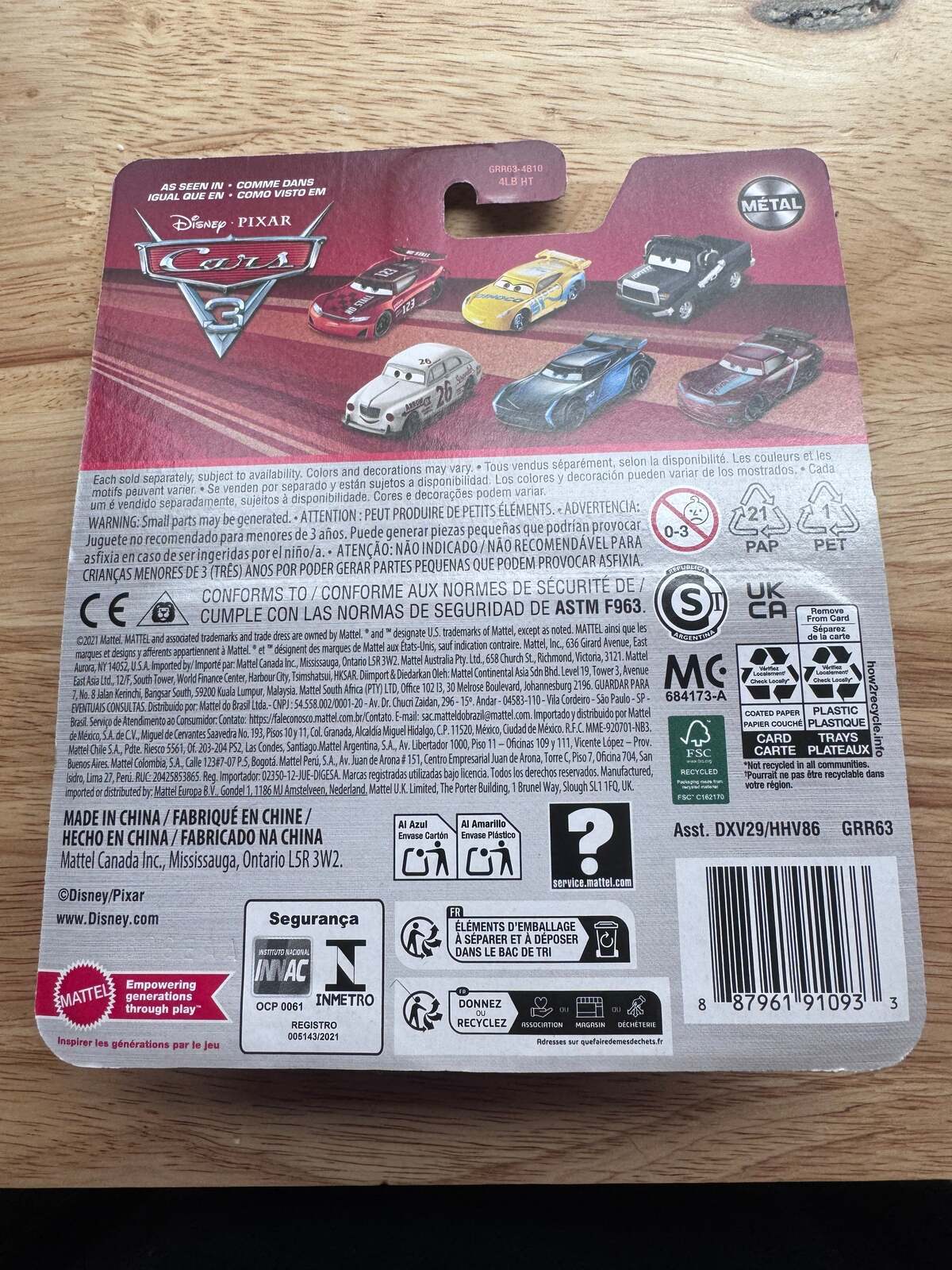 Disney Pixar Cars Will Rusch #76 | Cars Race Series