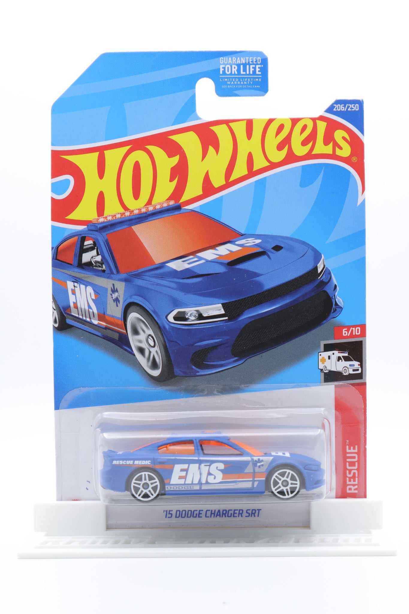 Hot Wheels '15 Dodge Charger SRT EMS HW Rescue 6/10 206/250