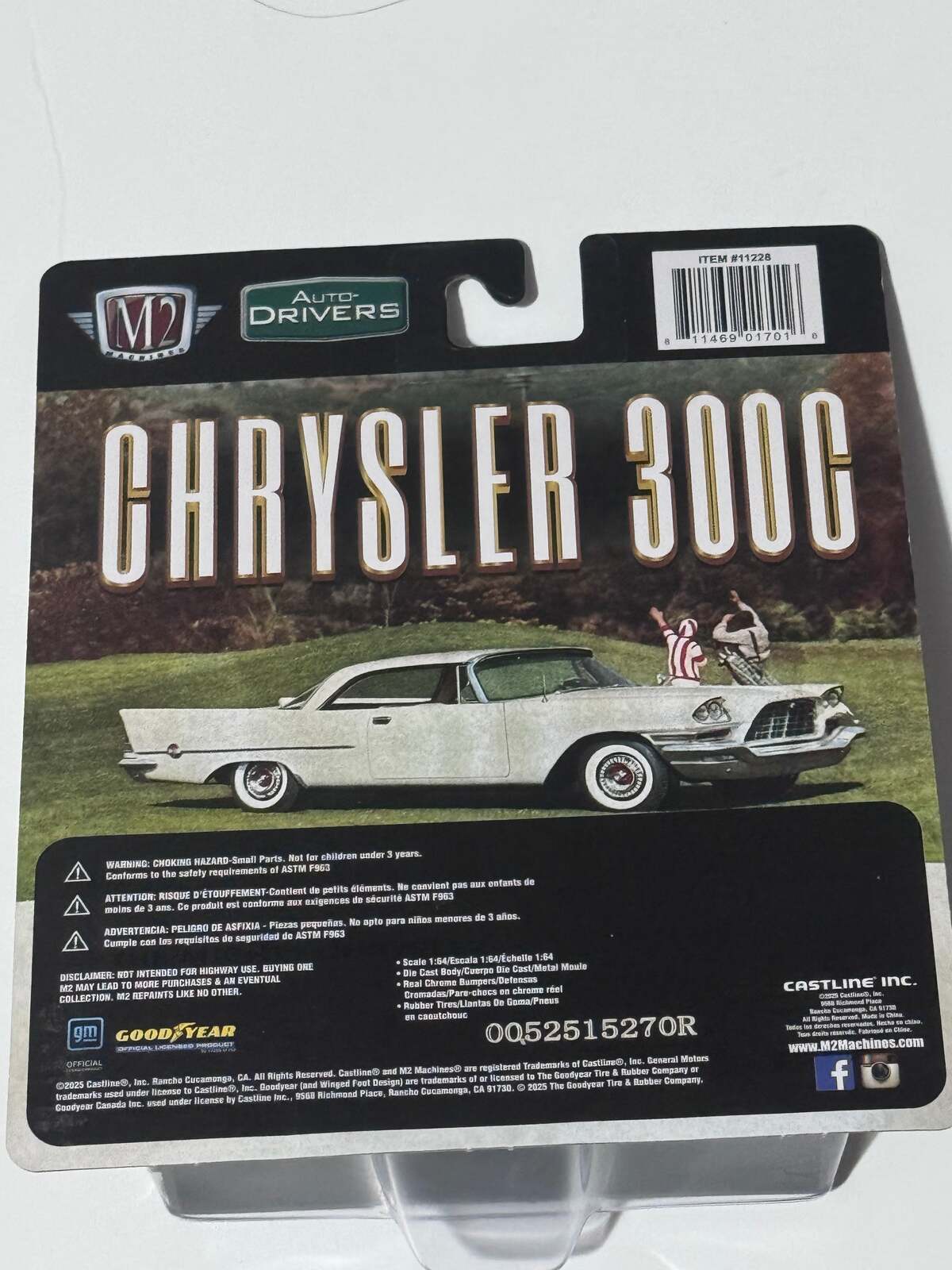 M2 Auto-Drivers 1957 Chrysler 300C 1:64