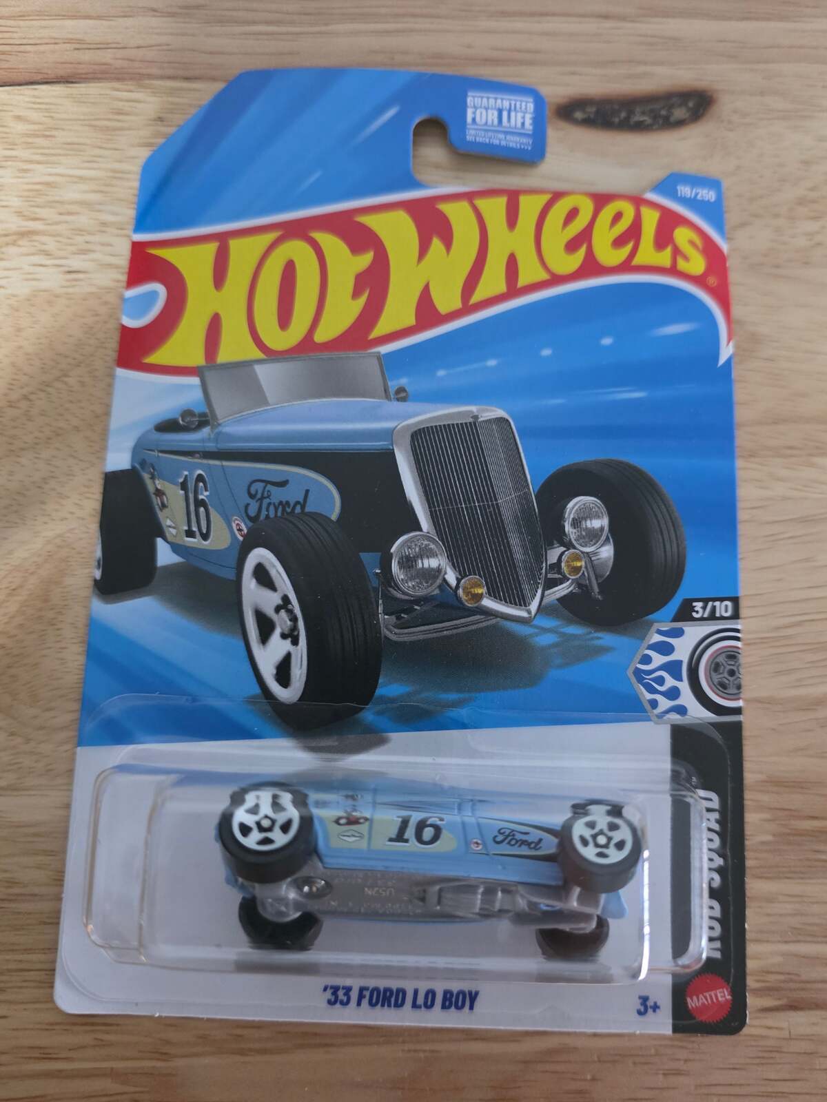Hot Wheels '33 Ford Lo Boy | Rod Squad 3/10 | 119/250