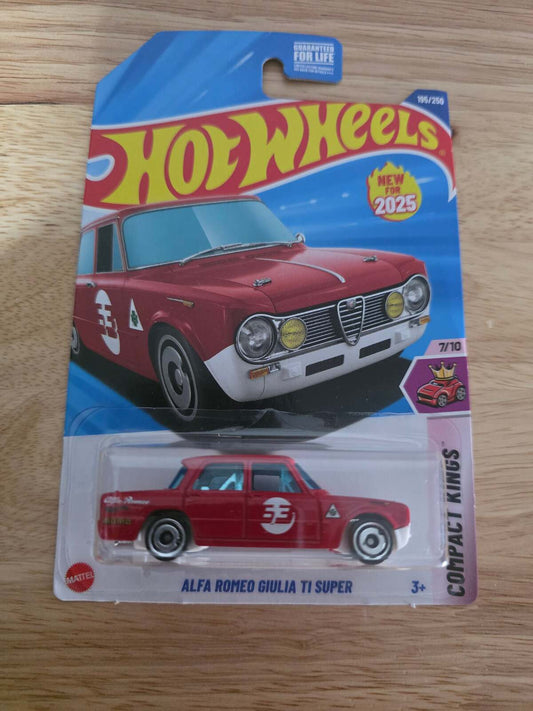 Hot Wheels Alfa Romeo Giulia TI Super | Compact Kings 7/10 | 195/250