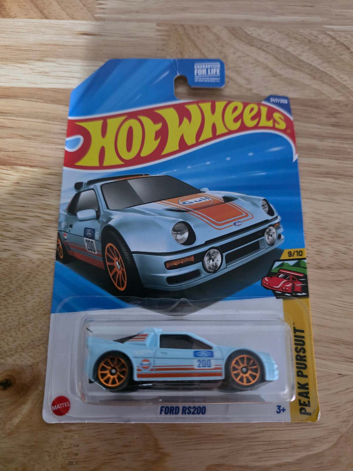 Hot Wheels Ford RS200 | Peak Pursuit 9/10 | 241/250