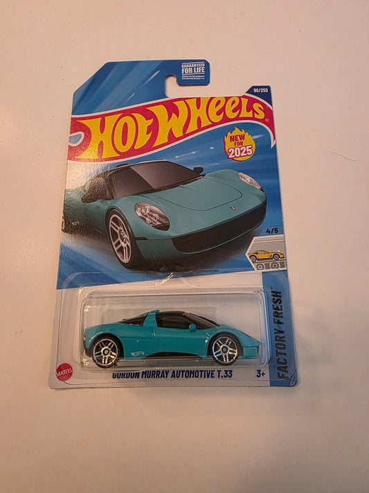 Hot Wheels Gordon Murray Automotive T.33 | Factory Fresh 4/5 | 90/250