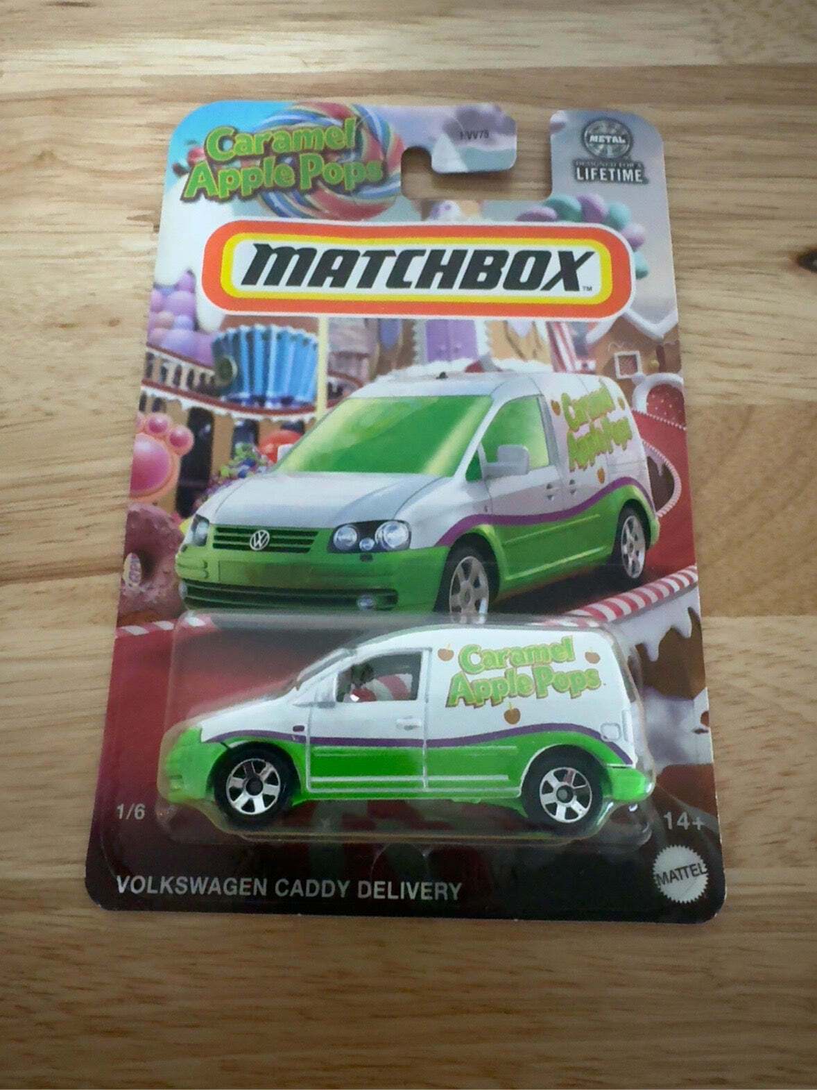 Matchbox Volkswagen Caddy Delivery | Caramel Apple Pops 1/6