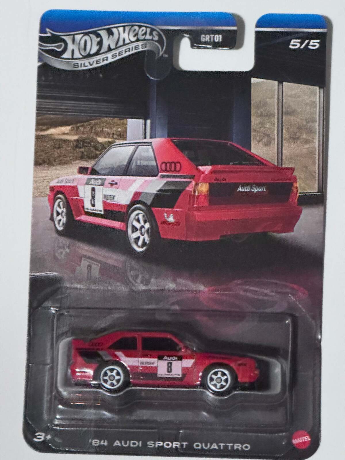 Hot Wheels Silver Series '84 Audi Sport Quattro 5/5