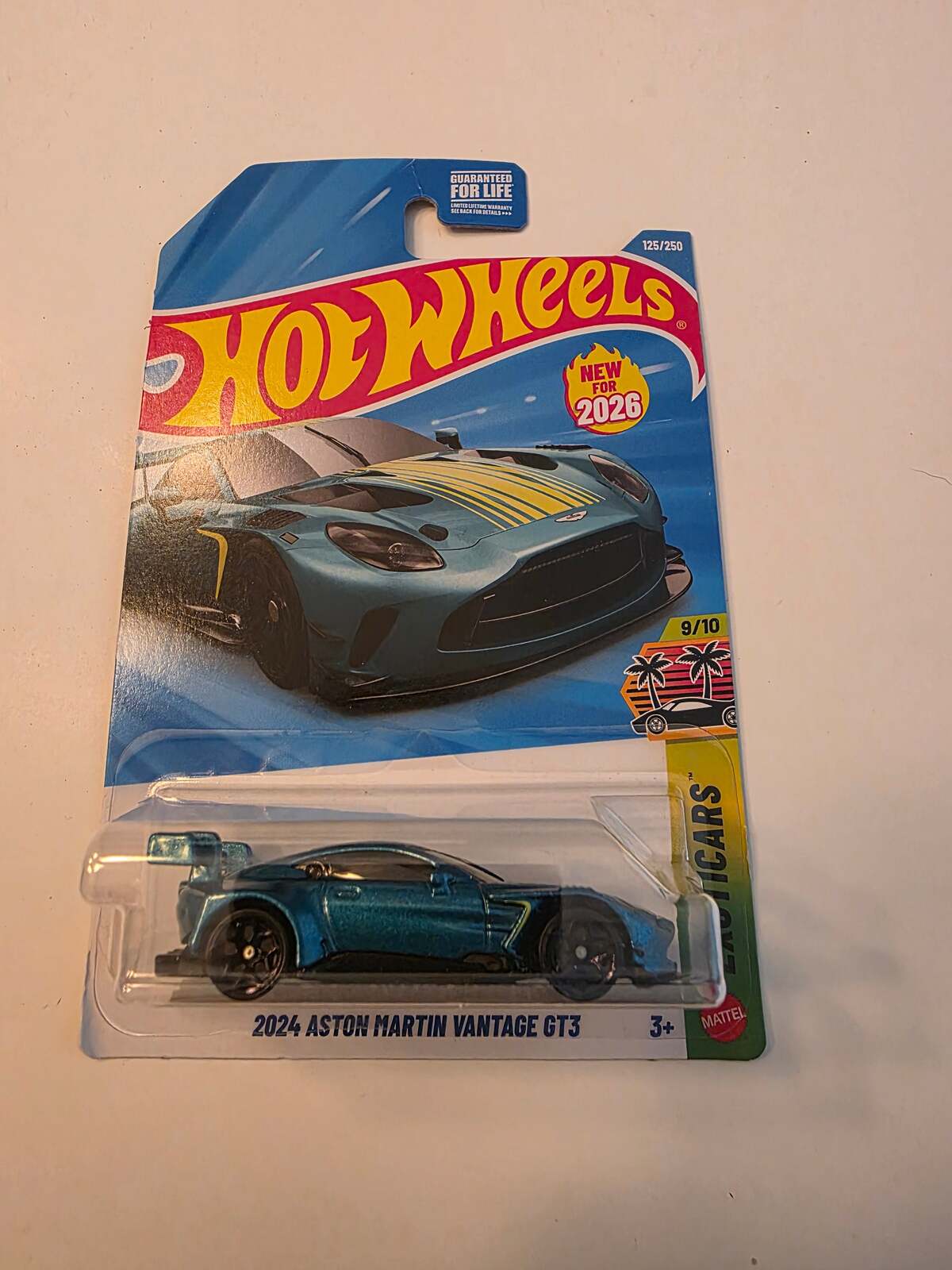 Hot Wheels 2024 Aston Martin Vantage GT3 | Exoticars 9/10 | 125/250