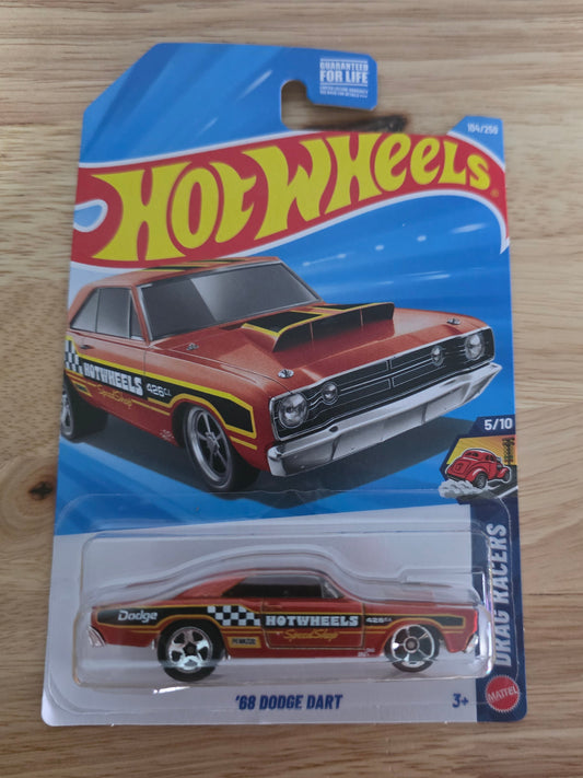 Hot Wheels 68 Dodge Dart 2026 Mainline Drag Racers 40/250 New