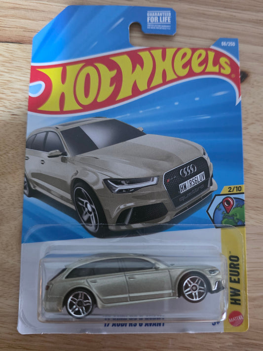 Hot Wheels '17 Audi RS 6 Avant | HW Euro 2/10 | 60/250 | 2026 | Factory Fresh