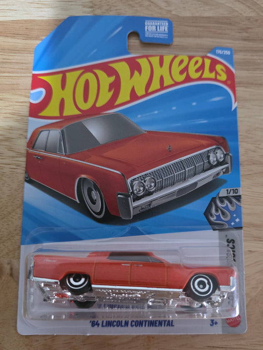 Hot Wheels 64 Lincoln Continental 2026 Mainline Cool Classics 170/250 New