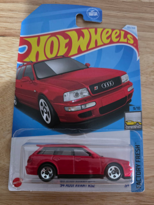 Hot Wheels 94 Audi Avant RS2 2025 Mainline Factory Fresh 135/250 New