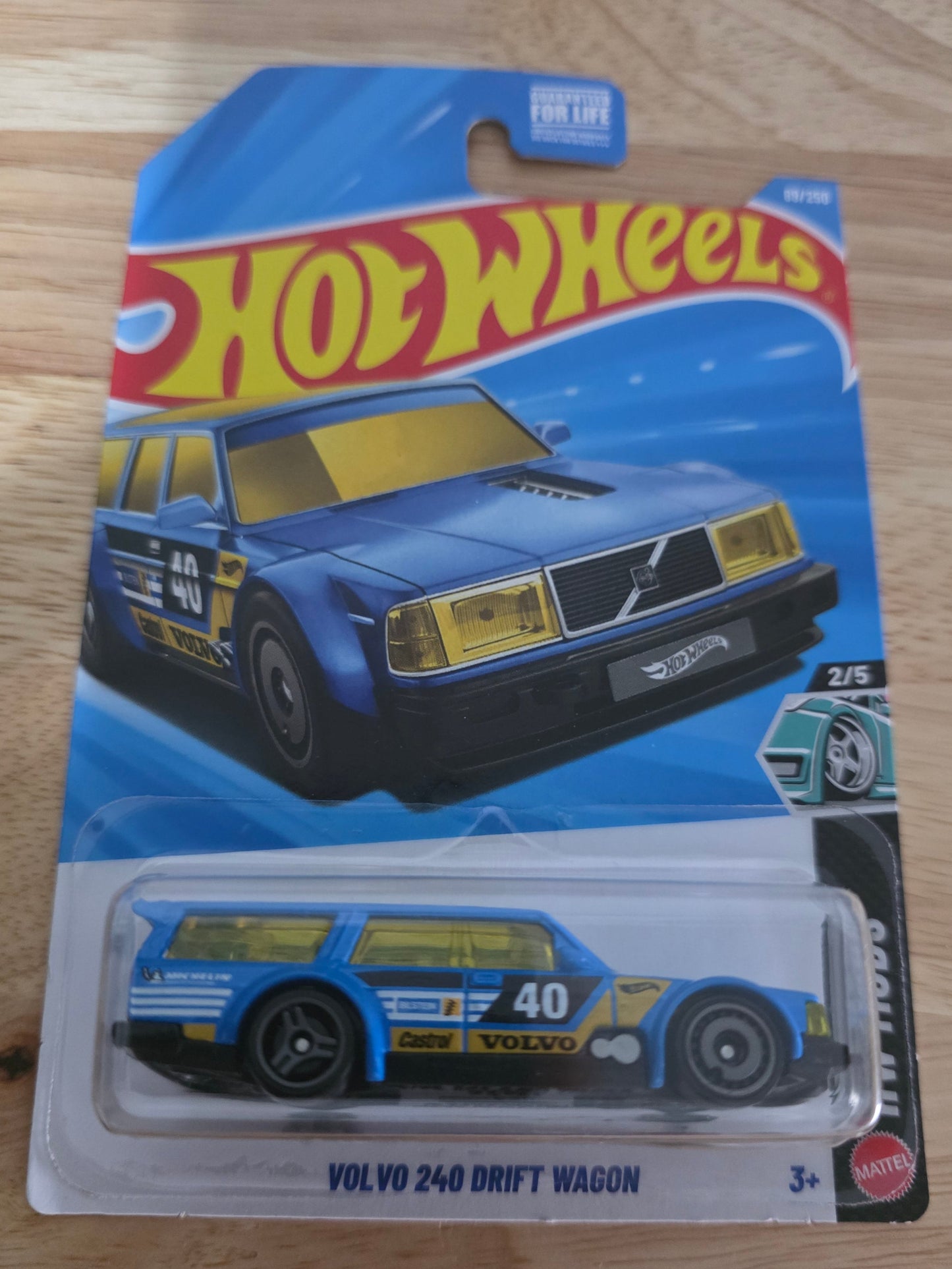 Hot Wheels Volvo 240 Drift Wagon 2025 Mainline HW Mods 81/250 New