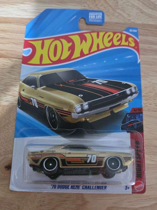 Hot Wheels 70 Dodge HEMI Challenger 2026 Mainline Nightspeed 36/250 New
