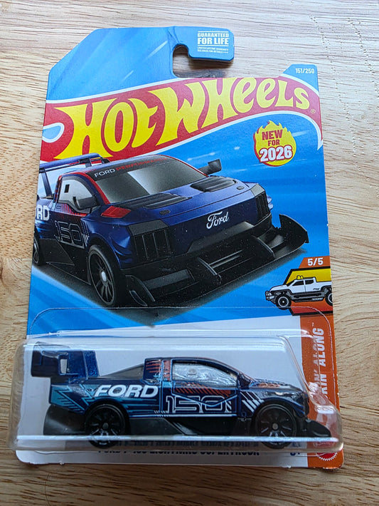 Hot Wheels Ford F-150 Lightning SuperTruck 2026 Mainline Truckin Along 157/250 New