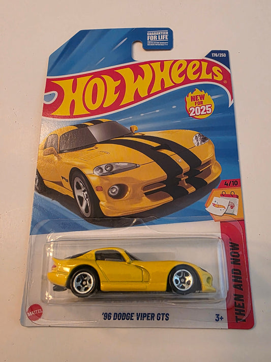 Hot Wheels 96 Dodge Viper GTS 2025 Mainline Then and Now 176/250 New