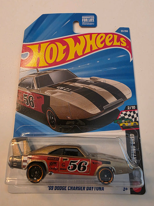 Hot Wheels 69 Dodge Charger Daytona 2025 Mainline HW Starting Grid 232/250 New