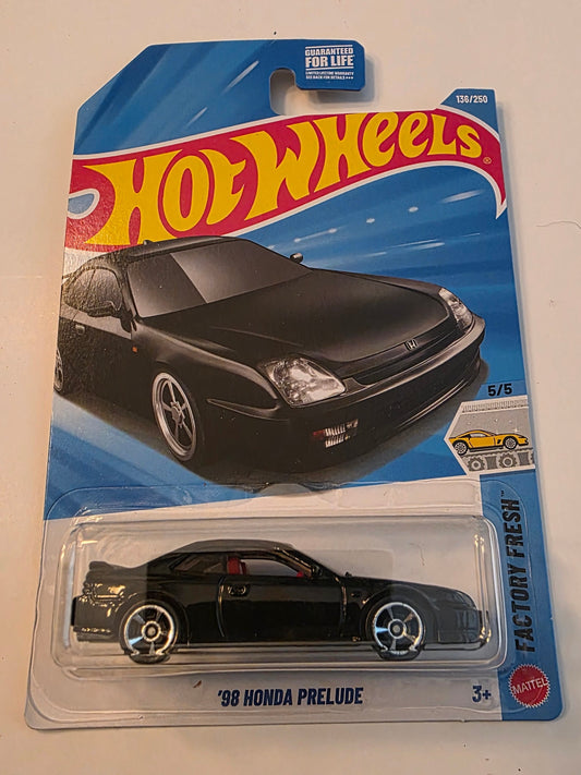 Hot Wheels '98 Honda Prelude | Factory Fresh 5/5 | 156/250 | 2025 | Factory Fresh