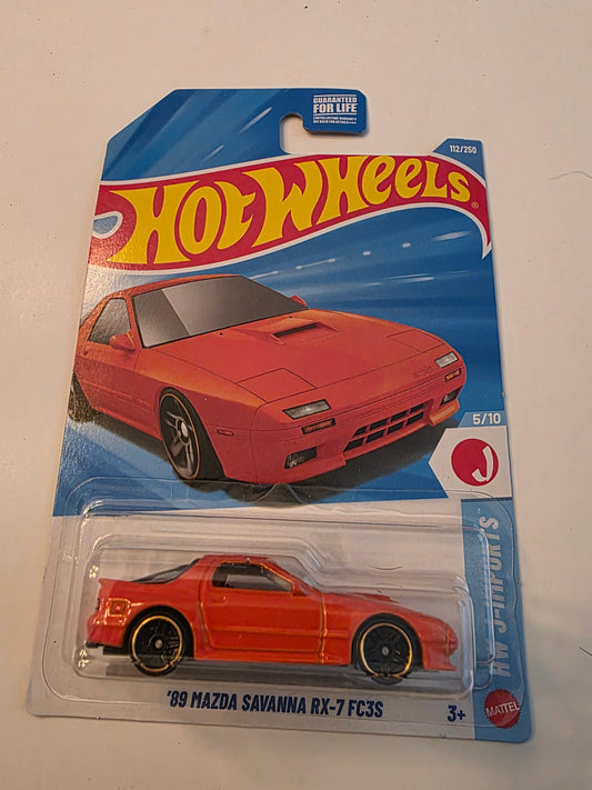 Hot Wheels '89 Mazda Savanna RX-7 FC3S | HW J-Imports 5/10 | 112/250 | 2025 | Factory Fresh