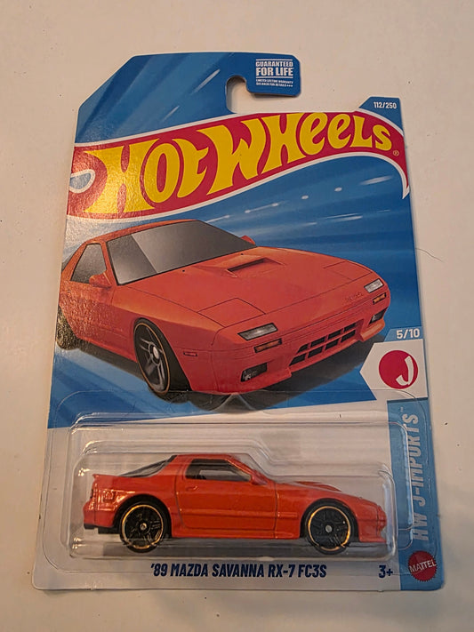 Hot Wheels '89 Mazda Savanna RX-7 FC3S | HW J-Imports 5/10 | 112/250 | 2025 | Factory Fresh