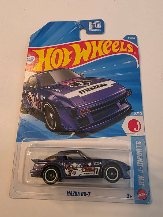 Hot Wheels Mazda RX-7 | HW J-Imports 2/10 | 61/250 | 2025 | Factory Fresh