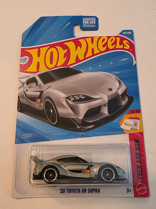 Hot Wheels '20 Toyota GR Supra | Then and Now 6/10 | 157/250 | 2025 | Showcase Ready