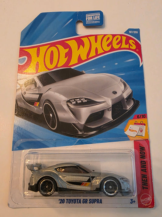 Hot Wheels '20 Toyota GR Supra | Then and Now 6/10 | 157/250 | 2025 | Showcase Ready