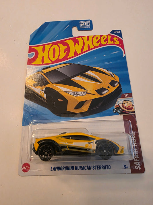 Hot Wheels Lamborghini Huracán Sterrato | Safari Mode 1/5 | 41/250 | 2025 | Showcase Ready