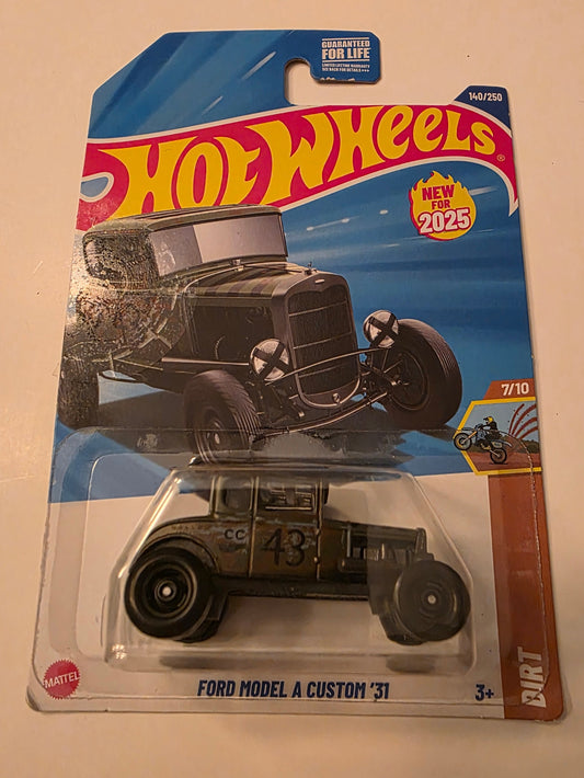 Hot Wheels Ford Model A Custom 31 2025 Mainline Dirt 140/250 New