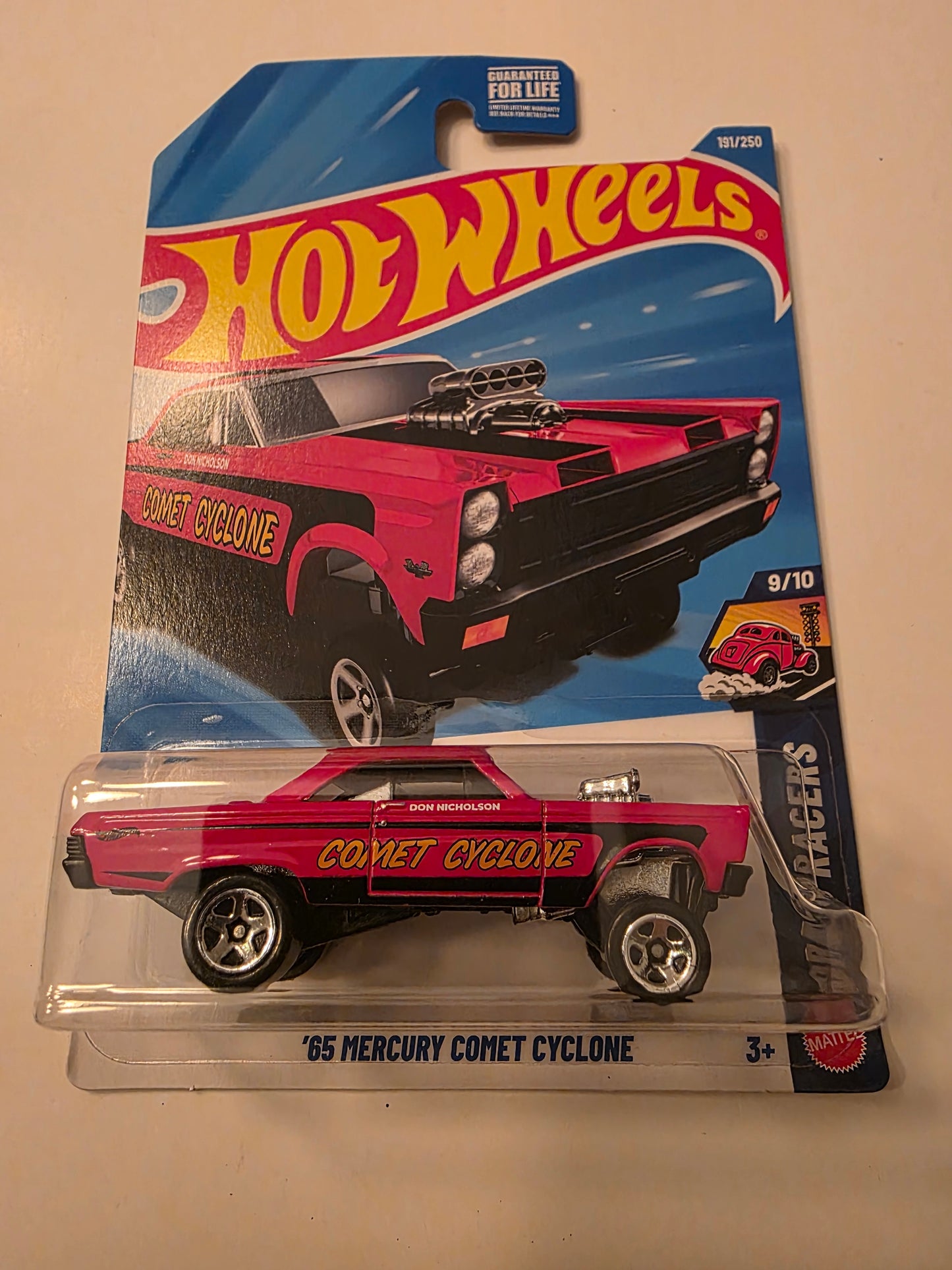 Hot Wheels 65 Mercury Comet Cyclone 2026 Mainline Drag Racers 191/250 New