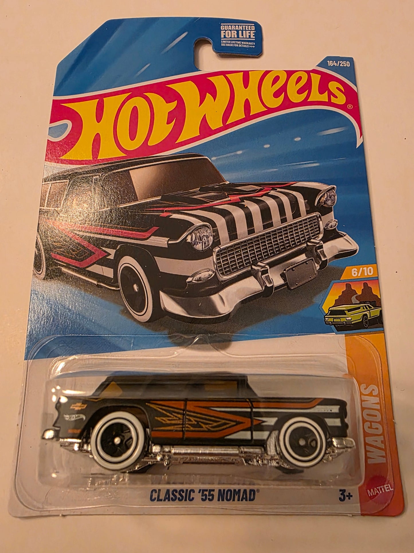 Hot Wheels Classic '55 Nomad | Wagons 6/10 | 164/250 | 2025 | Factory Fresh
