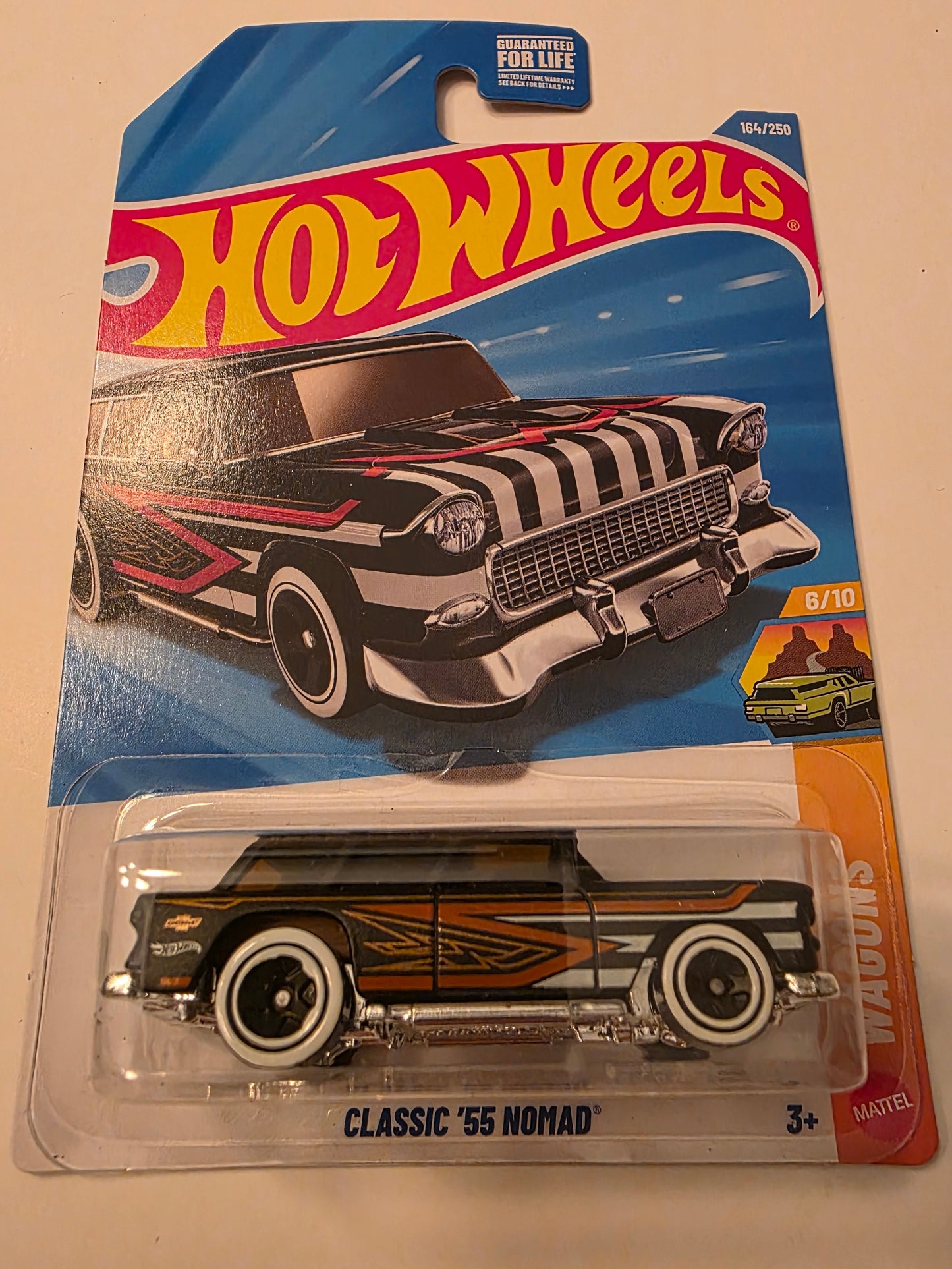 Hot Wheels Classic '55 Nomad | Wagons 6/10 | 164/250 | 2025 | Factory Fresh