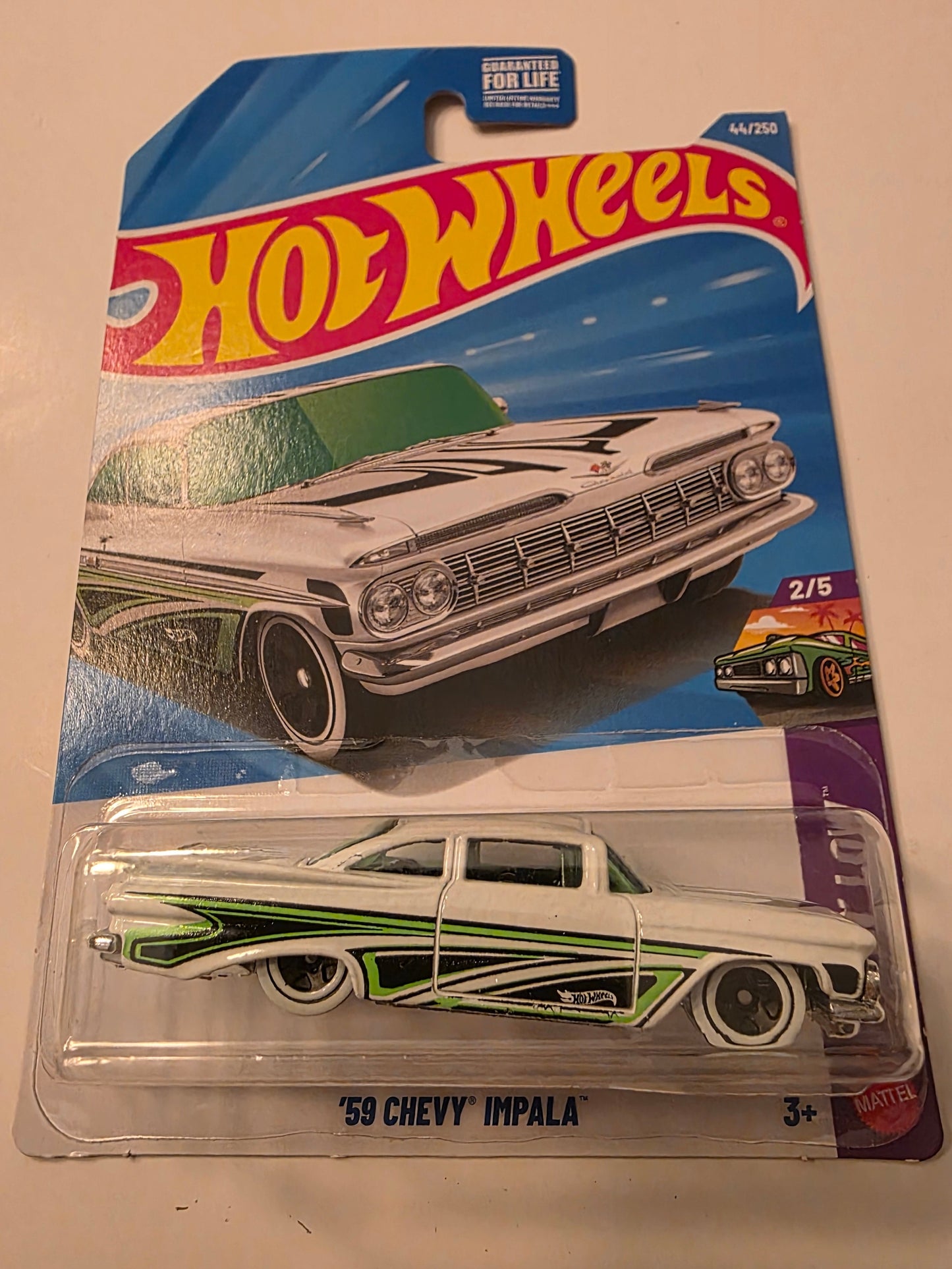 Hot Wheels '59 Chevy Impala | Layin' Low 2/5 | 44/250 | 2025 | Factory Fresh