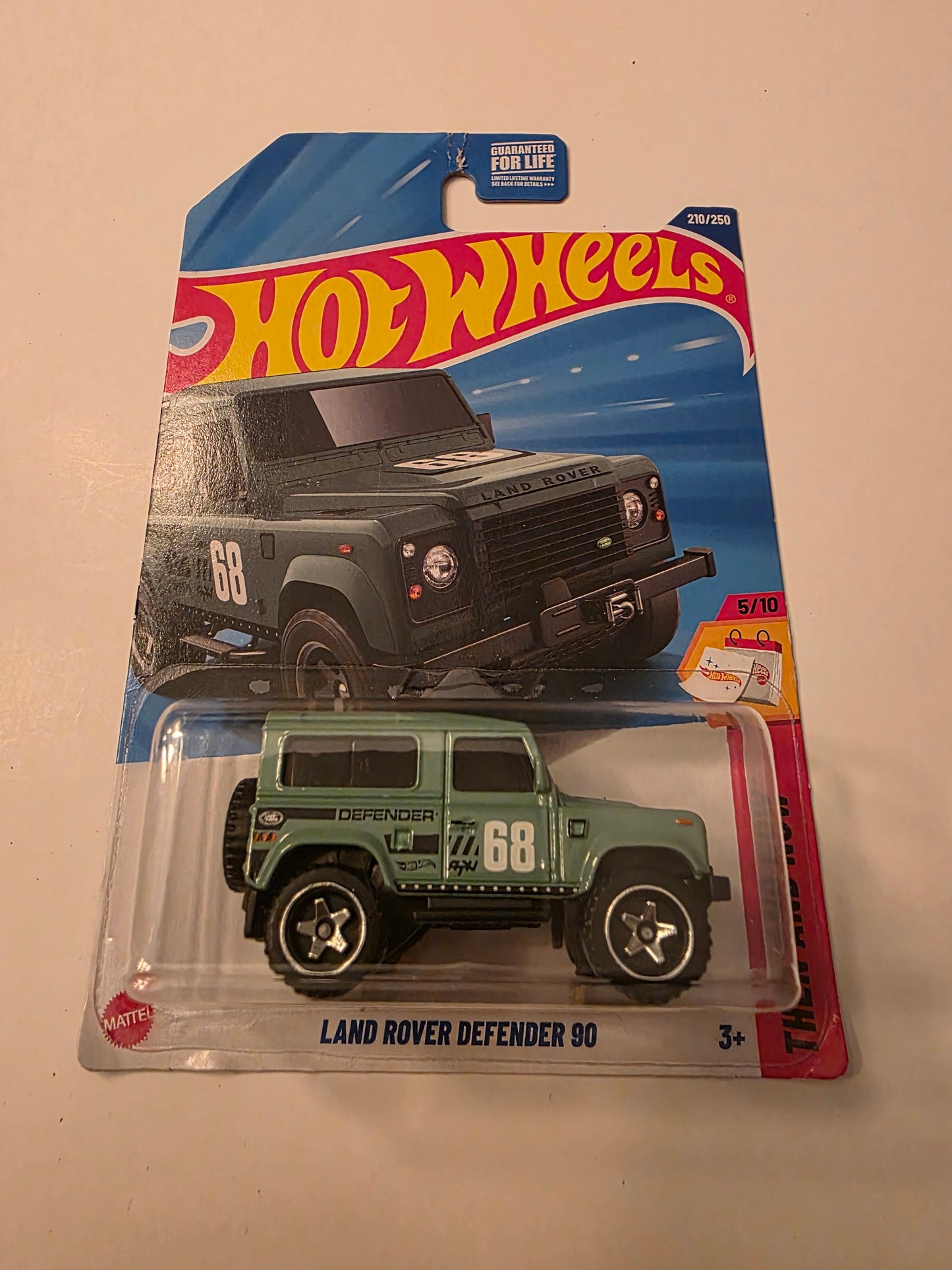 Hot Wheels Land Rover Defender 90 | Then and Now 5/10 | 210/250 | 2025 | Factory Fresh