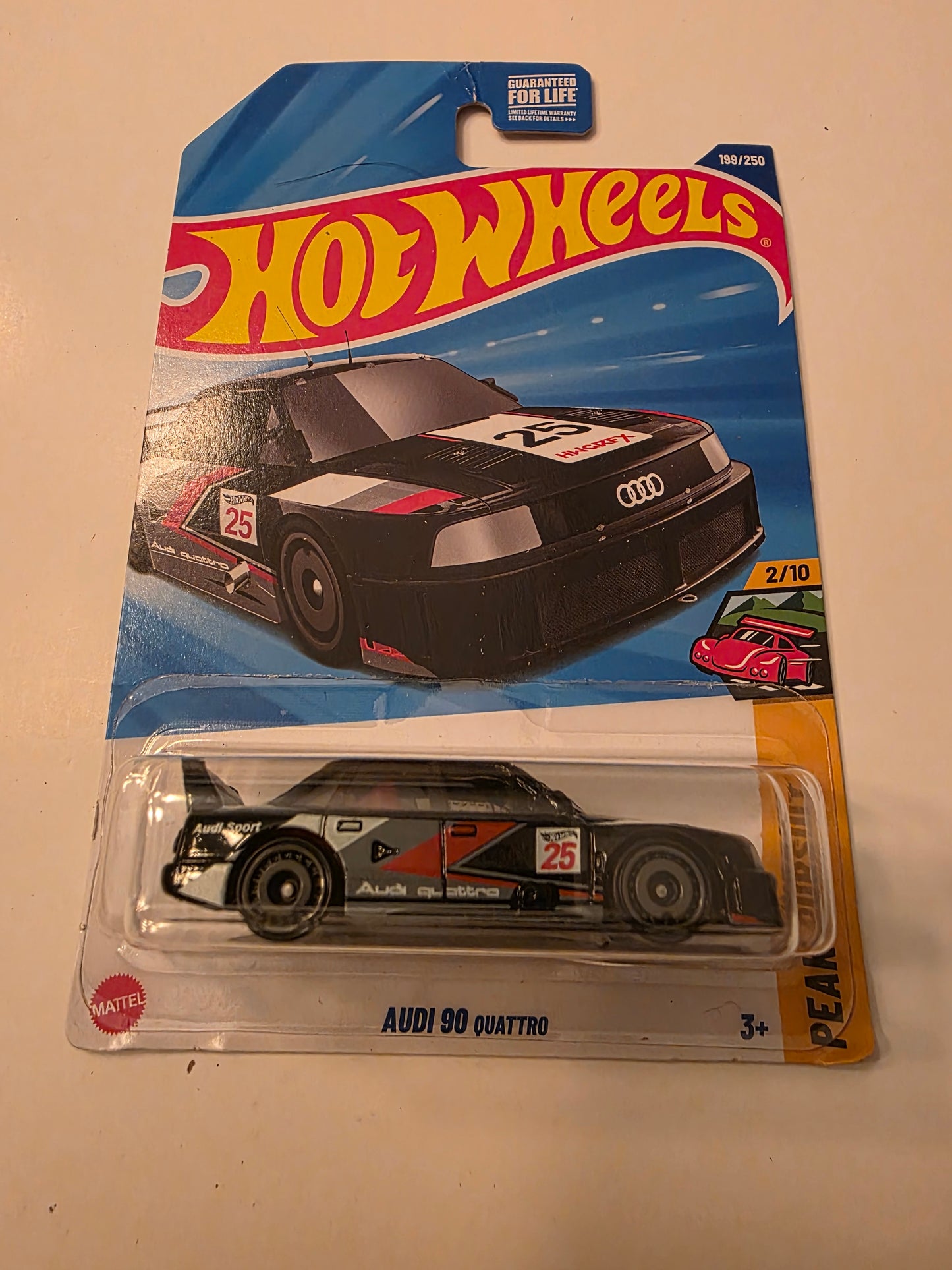Hot Wheels Audi 90 Quattro | Peak Pursuit 2/10 | 199/250 | 2025 | Showcase Ready