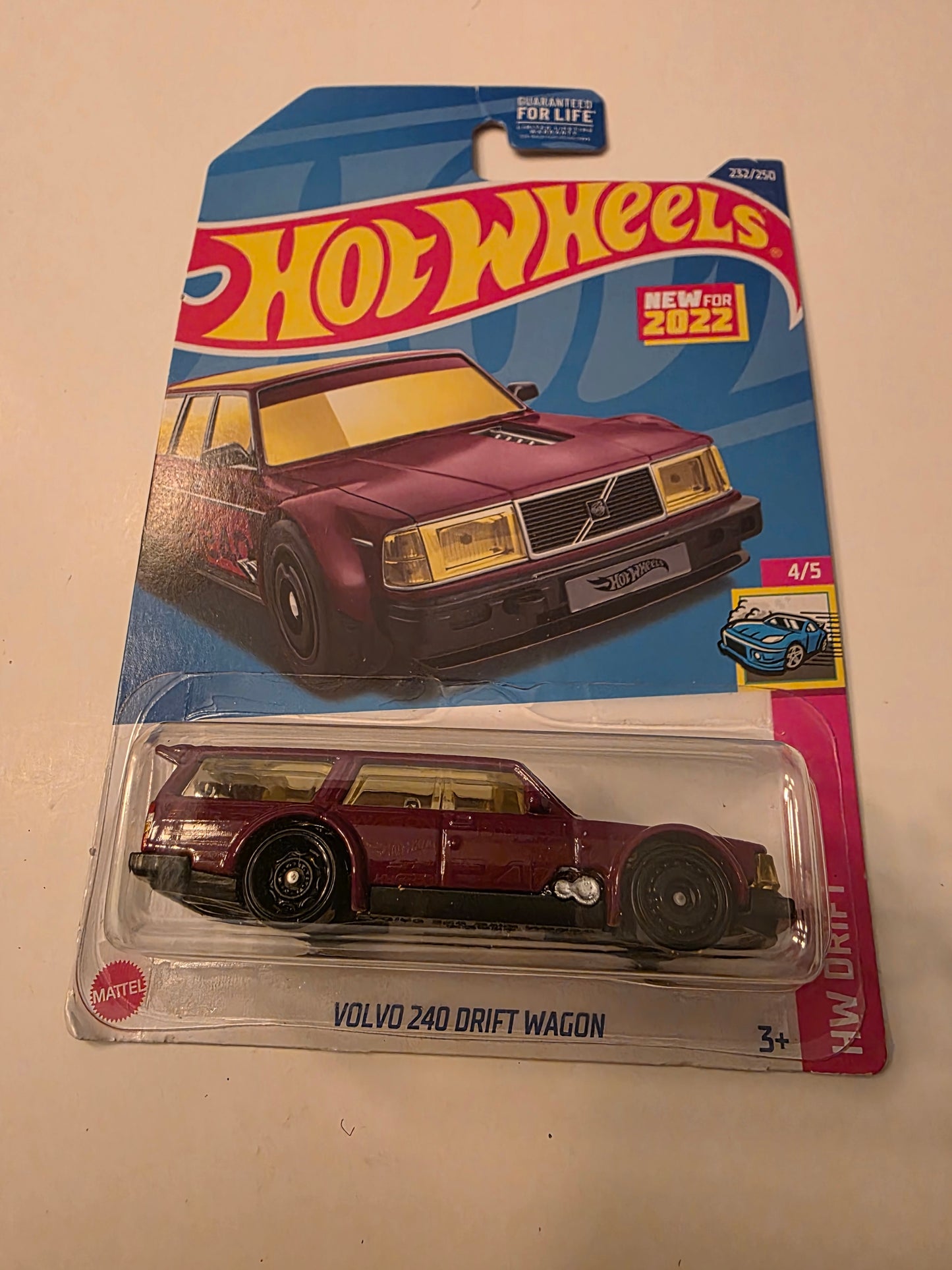 Hot Wheels Volvo 240 Drift Wagon | HW Drift 4/5 | 232/250 | 2022 | Showcase Ready
