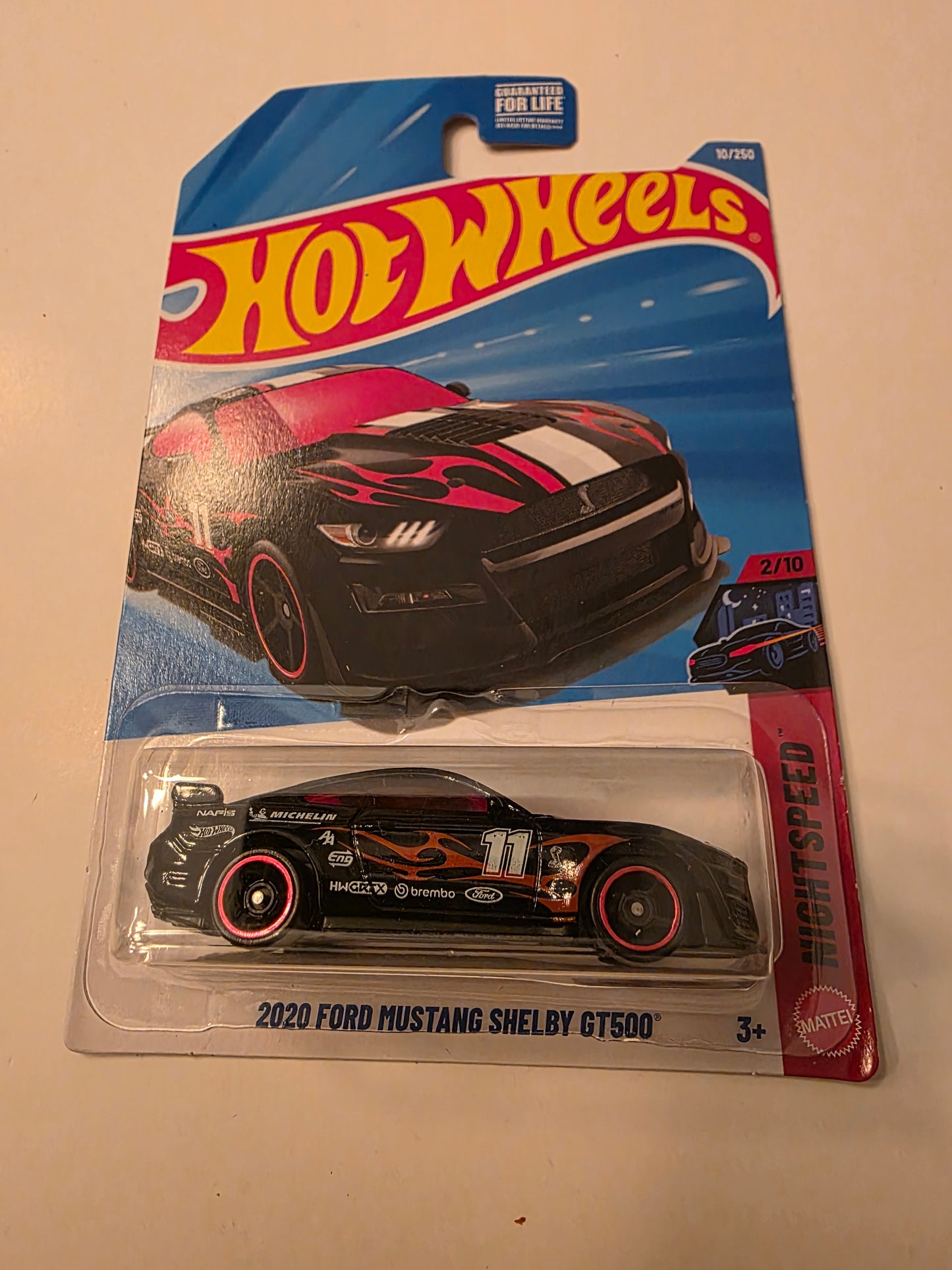 Hot Wheels 2020 Ford Mustang Shelby GT500 | Night Speed 2/10 | 10/250 | 2026 | Showcase Ready