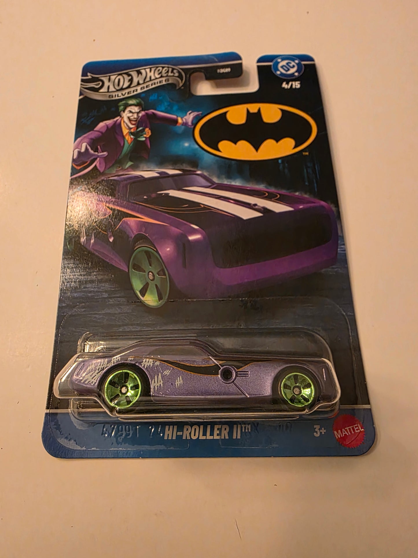 Hot Wheels Hi-Roller II | Silver Series DC 4/15 | 2026 | Showcase Ready