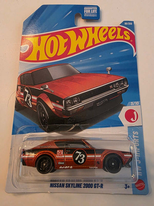 Hot Wheels Nissan Skyline 2000 GT-R | HW J-Imports 3/10 | 88/250