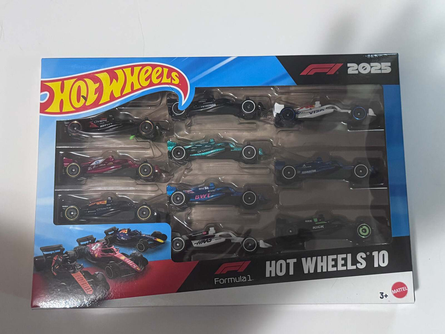 Hot Wheels Formula 1 2025 10-Car Pack