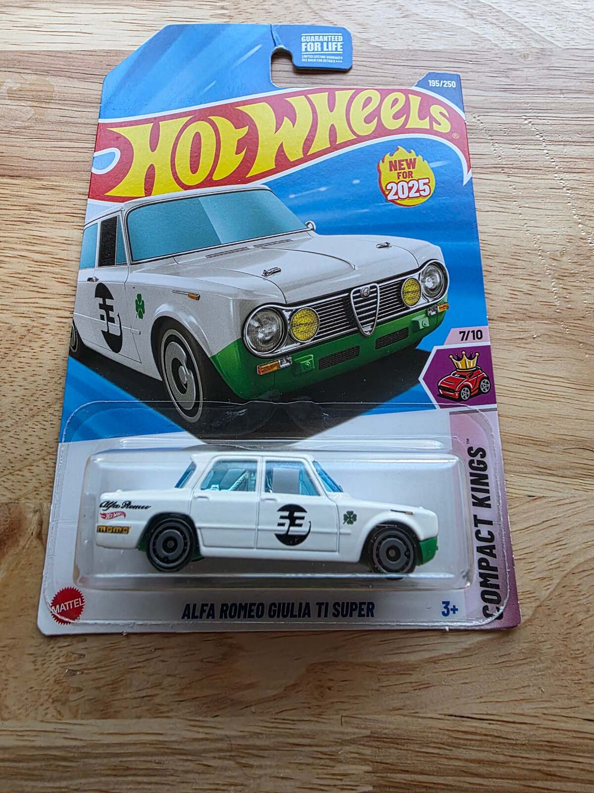 Hot Wheels Alfa Romeo Giulia TI Super | Compact Kings 7/10 | 195/250