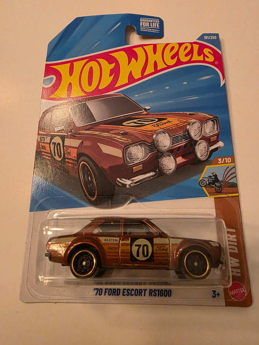 Hot Wheels '70 Ford Escort RS1600 | HW Dirt 3/10 | 161/250