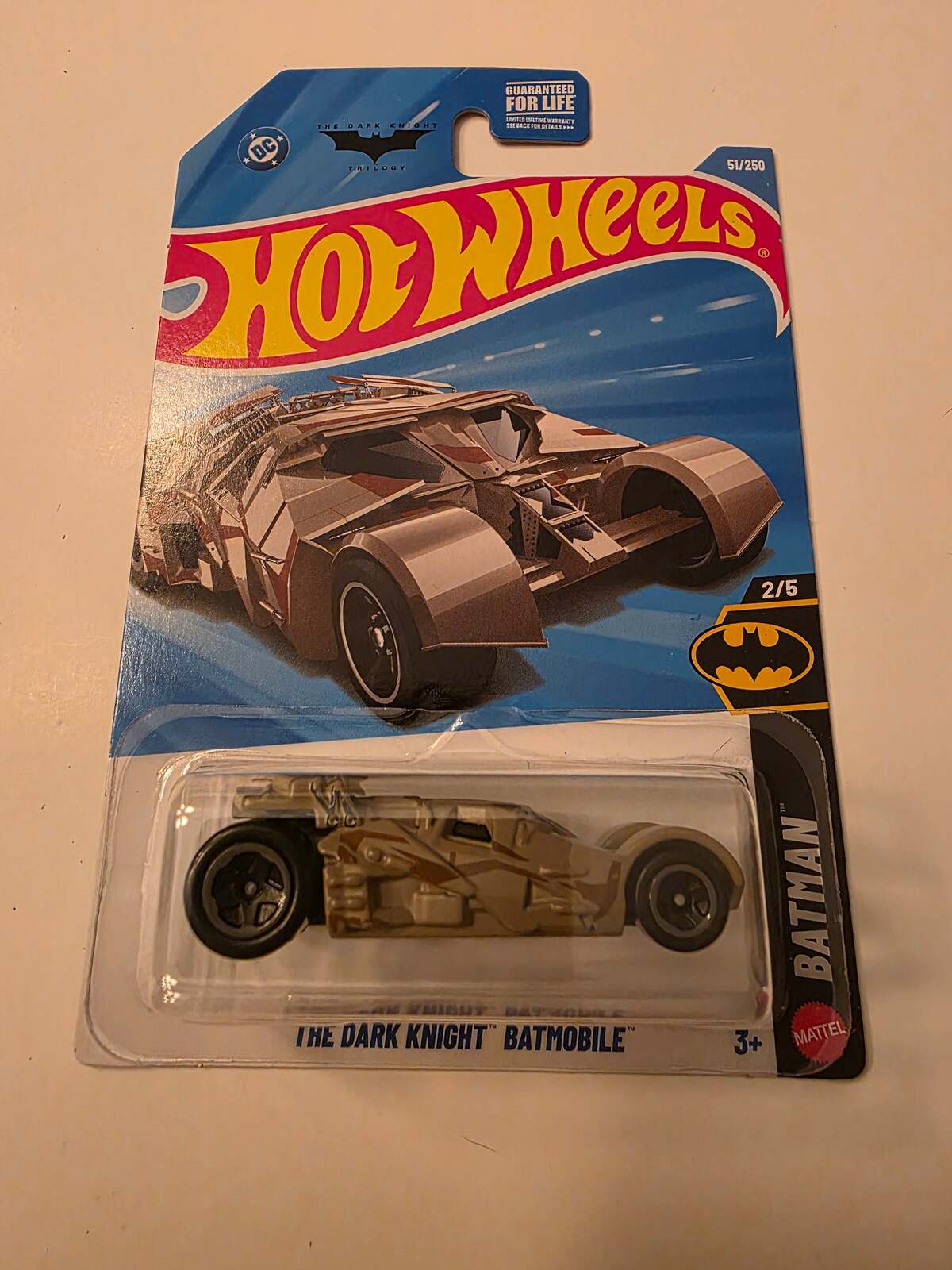 Hot Wheels The Dark Knight Batmobile | Batman 2/5 | 51/250