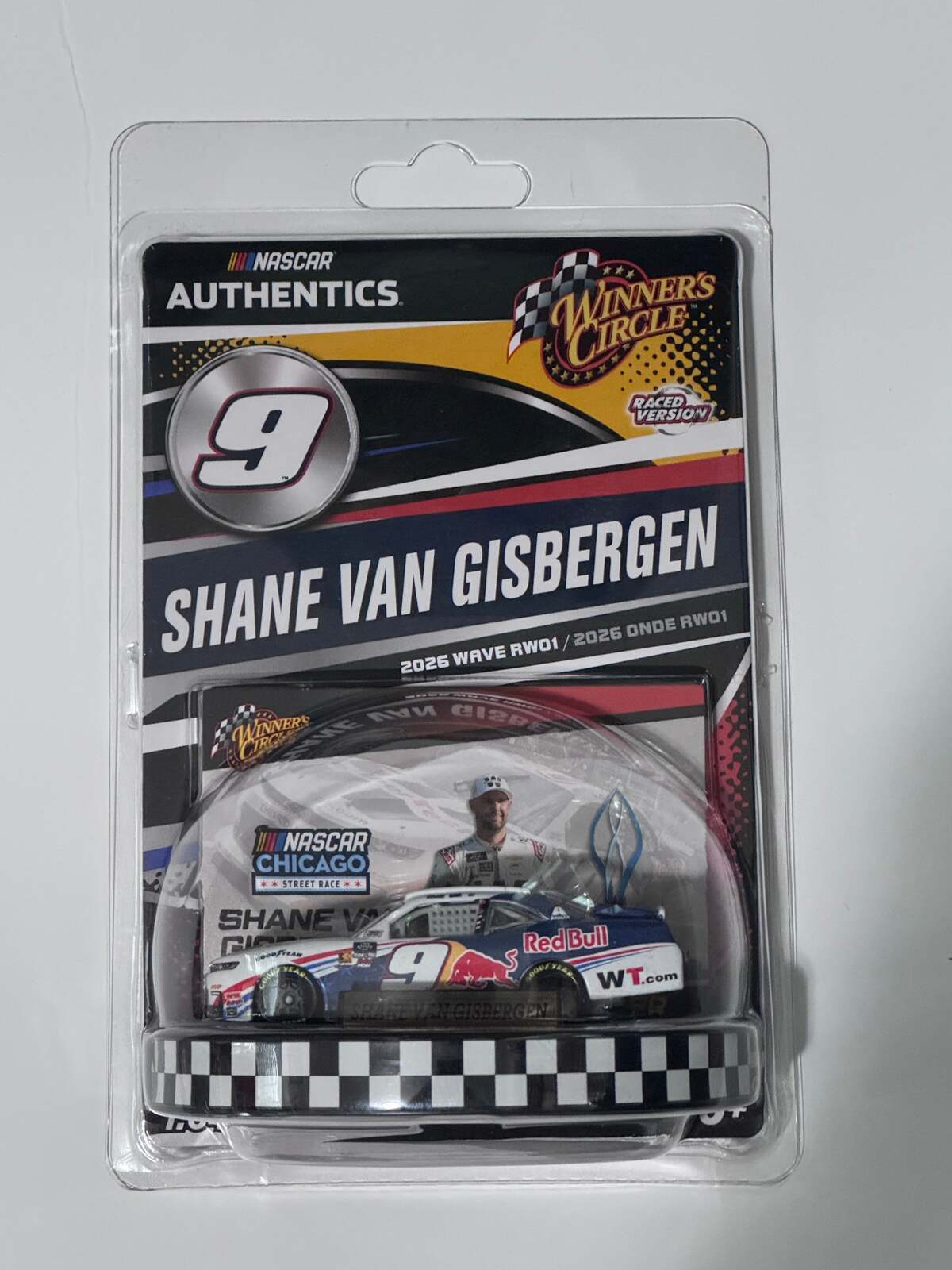 NASCAR Winner's Circle Shane van Gisbergen #9 Chicago Win 2026