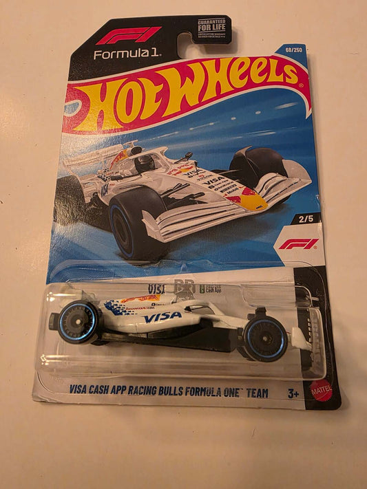Hot Wheels Visa Cash App Racing Bulls Formula One Team | Formula 1 2/5 | 68/250