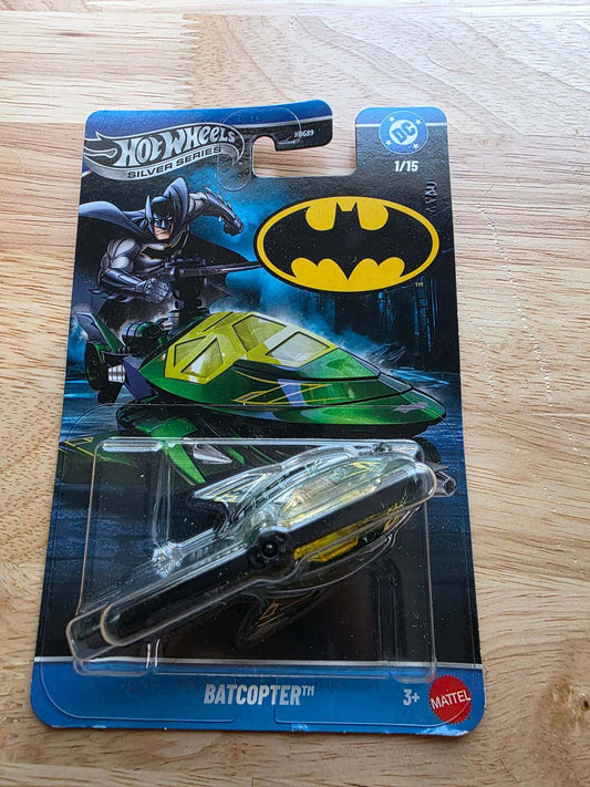 Hot Wheels Batcopter | DC Silver Series 1/15 | 1/15