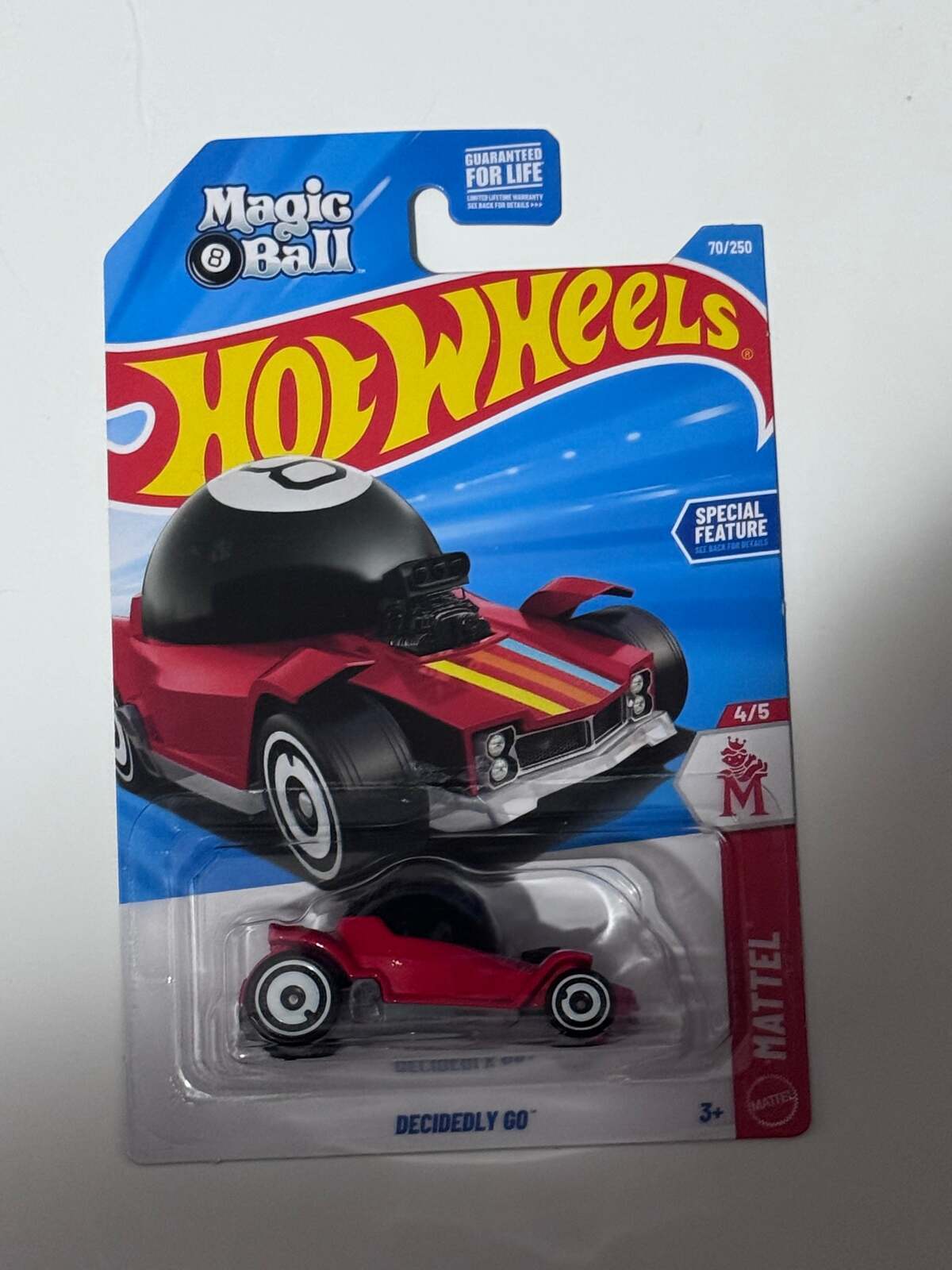 Hot Wheels Decidedly Go Magic 8 Ball Mattel 4/5 2025