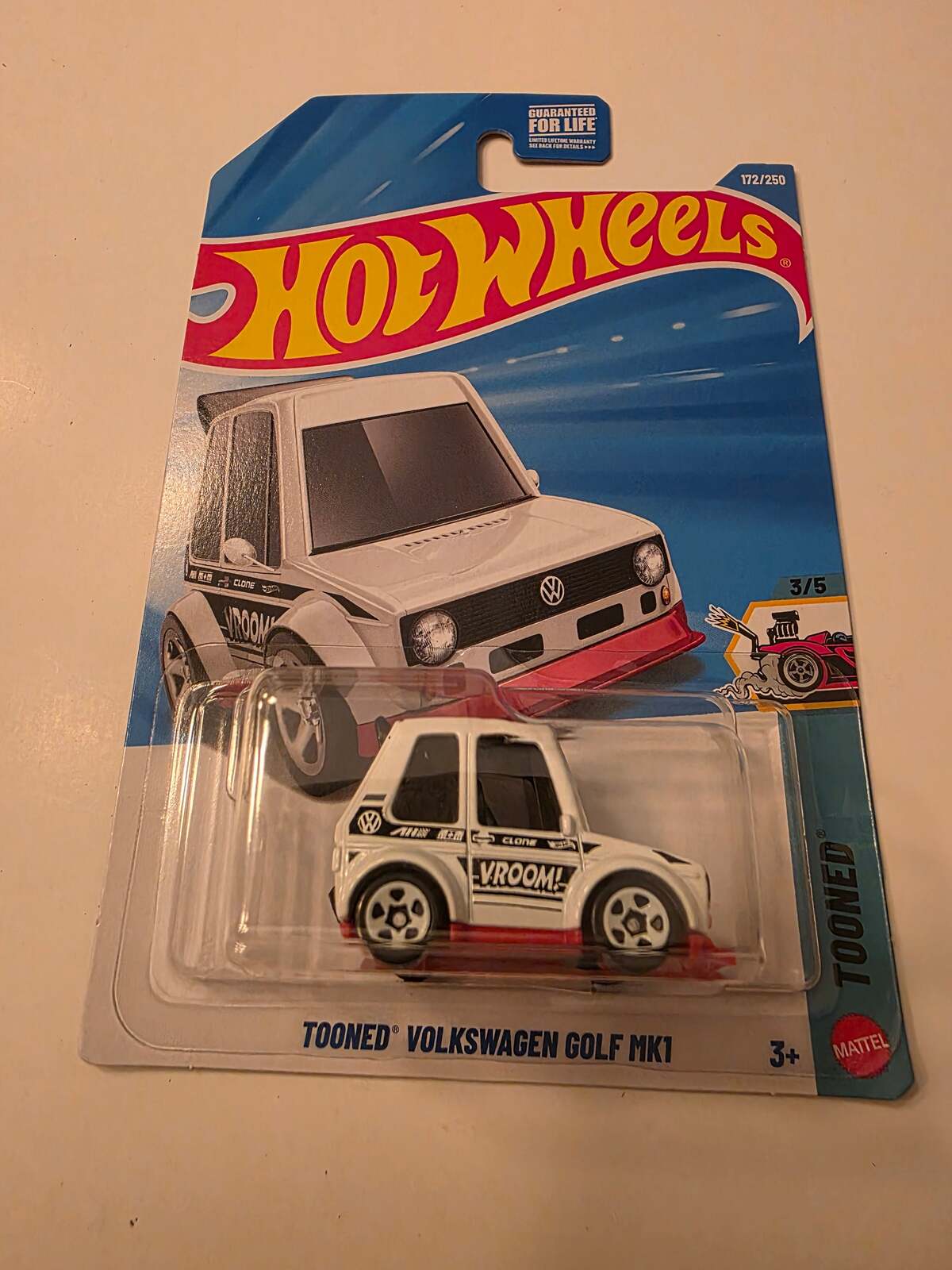 Hot Wheels Tooned Volkswagen Golf MK1 | Tooned 3/5 | 172/250